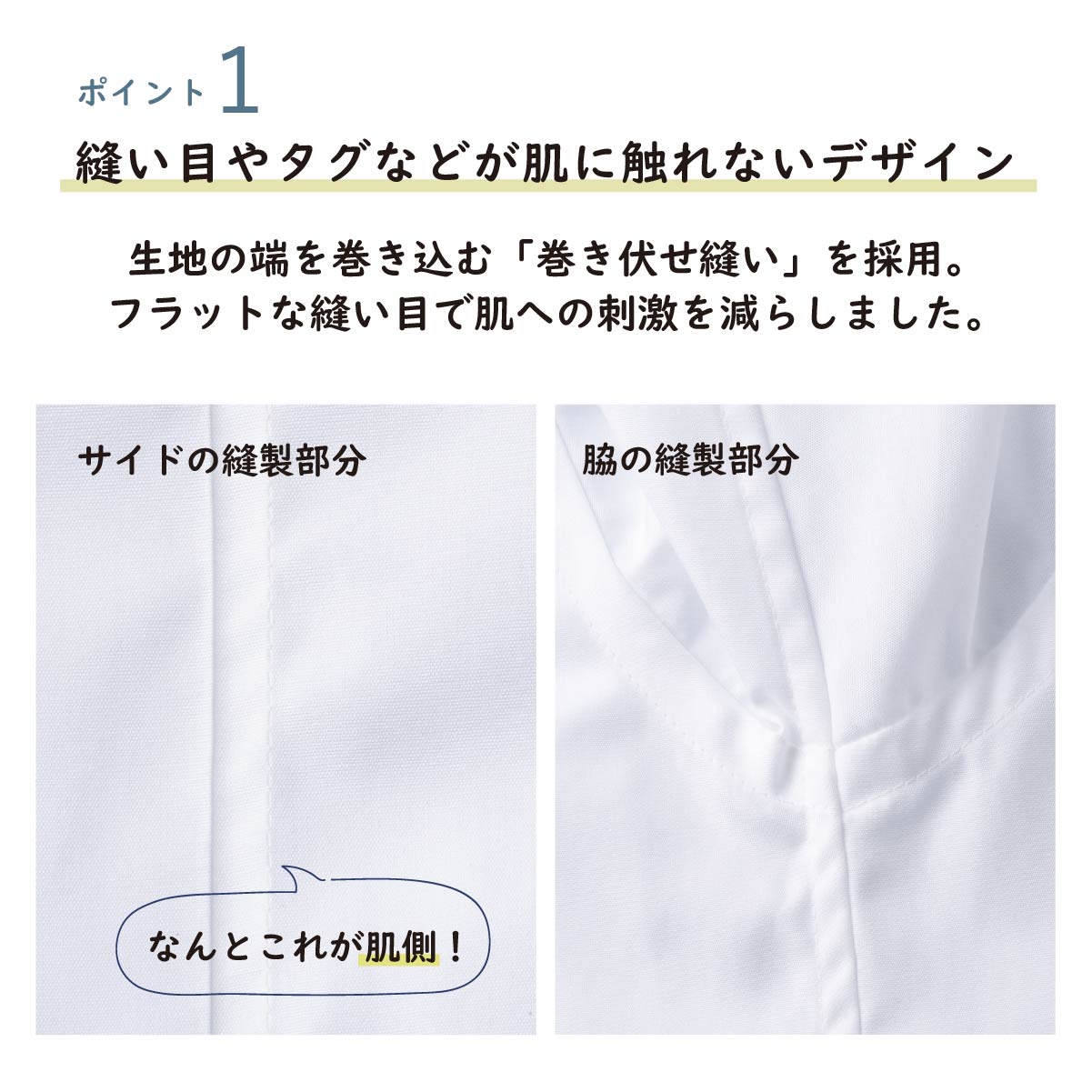 【新発売!】やさしいワイシャツ 女子・長袖シャツ(カンコー学生服x感覚過敏研究所コラボ商品)/レディース・ガールズ /S・M・L・LL