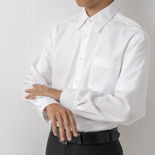 やさしいワイシャツ(カンコー学生服x感覚過敏研究所コラボ商品)/メンズ / SS・S・M・L・LL