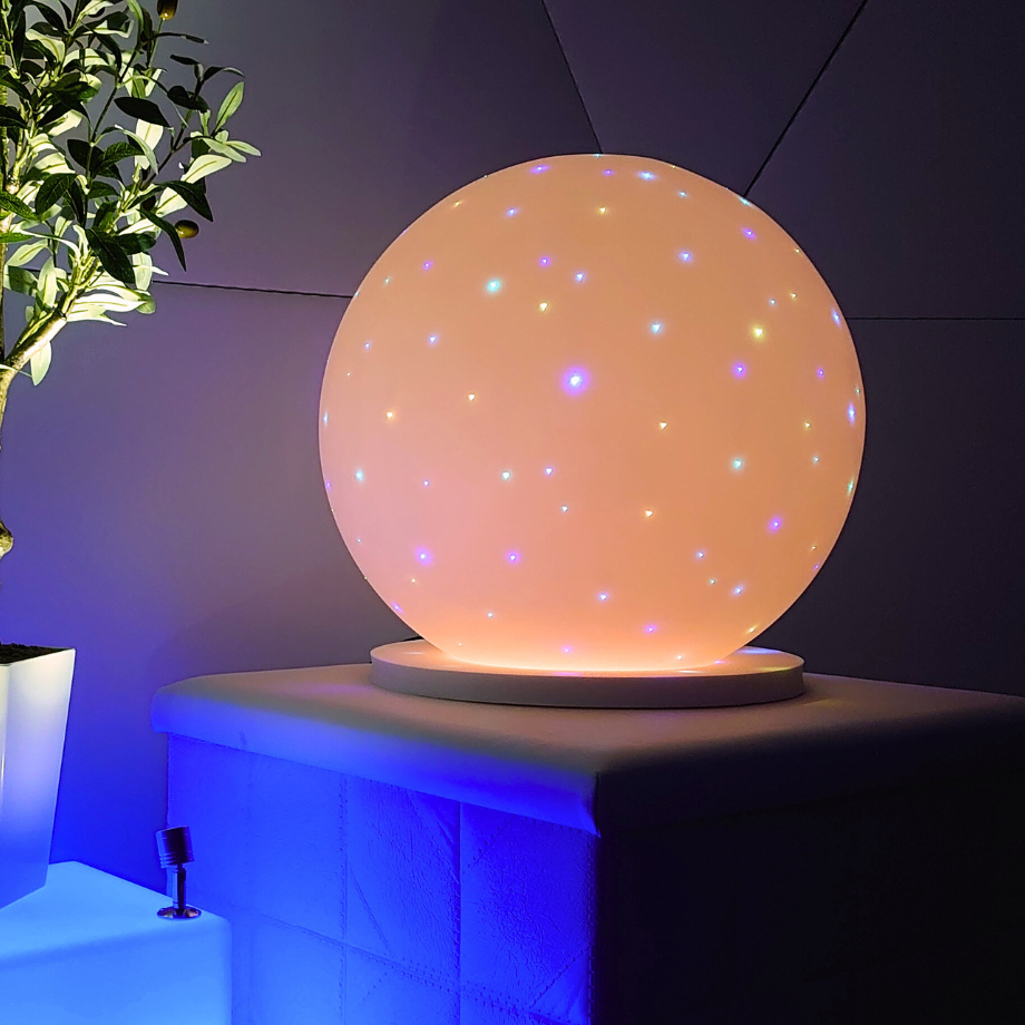 オリジナル球体型スヌーズレン照明「ジュピター」/JUPITER – KANKAKU