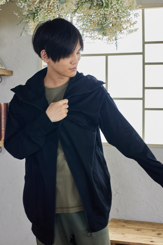 再入荷!さらにXSサイズ登場!お子様にも!【カームダウンパーカー 】【春夏向け(薄手)】白・黒・ネイビー・ピンク/XS・S・M・L・XLサイズ