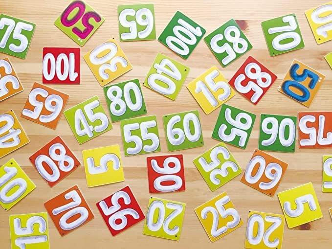 カードを並べた様子