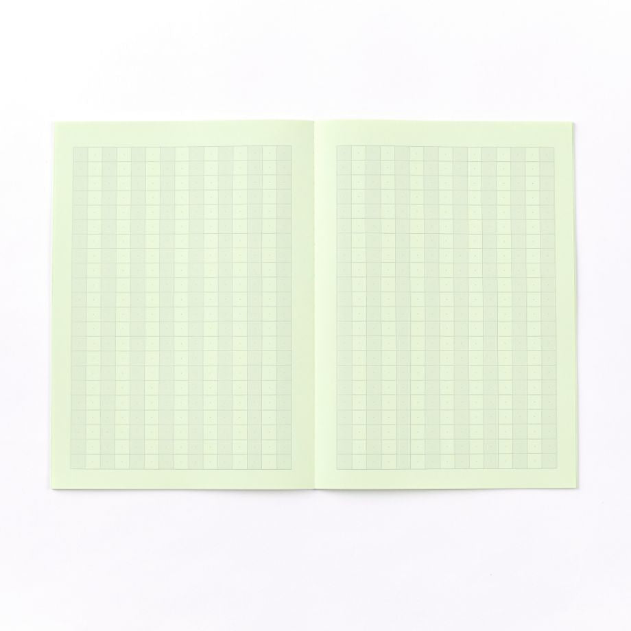 【目にやさしい!カラーノート】まほらゆったりつかう学習帳 10mm方眼 / セミB5