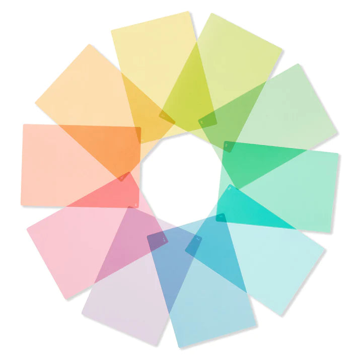 本や書類を読みやすくする読書補助具 ページオーバーレイA5/全10色