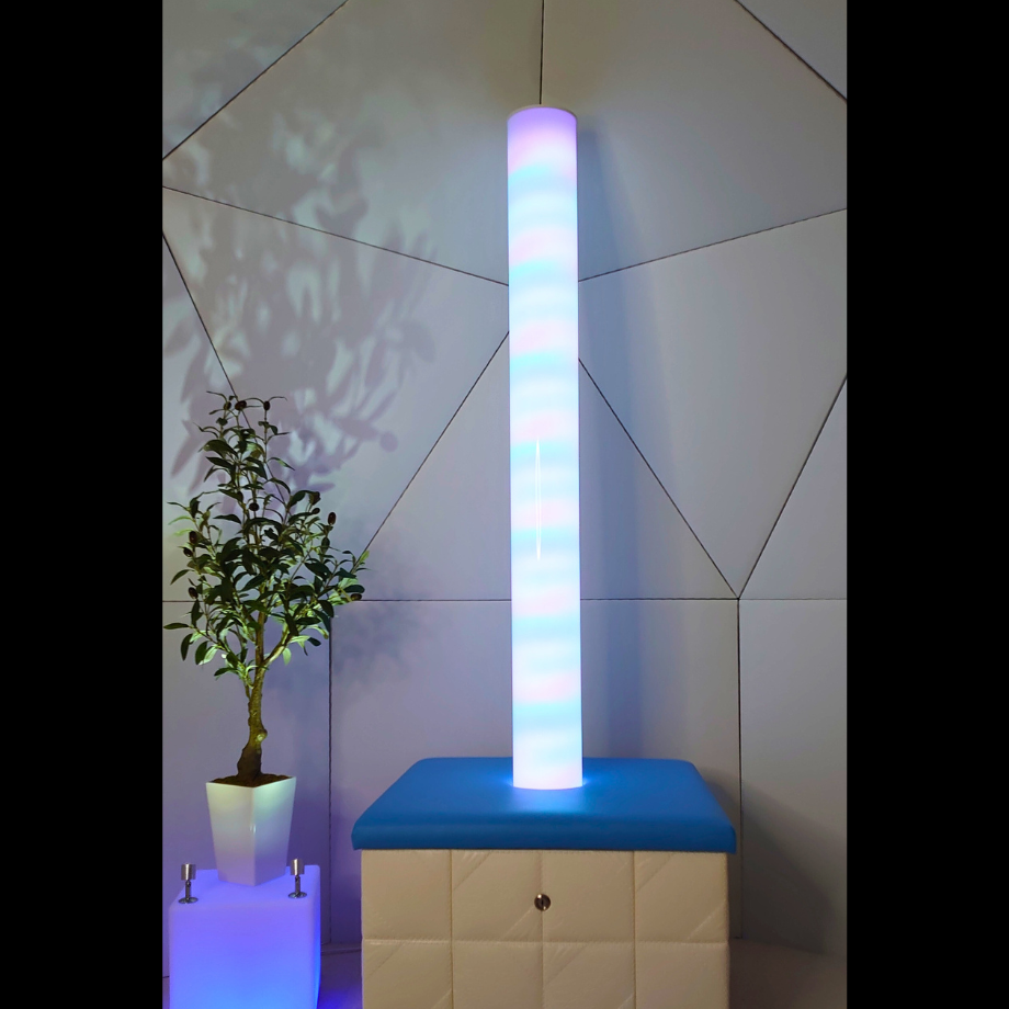 新しいスヌーズレンアイテム!光のタワー「オーロラレインボー」バブルタワーとは別の魅力!(送料込み)