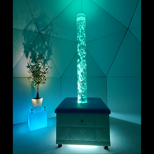 スヌーズレン・バブルタワー(シングル・チューブ1本タイプ)/マルチセンサリールームに最適