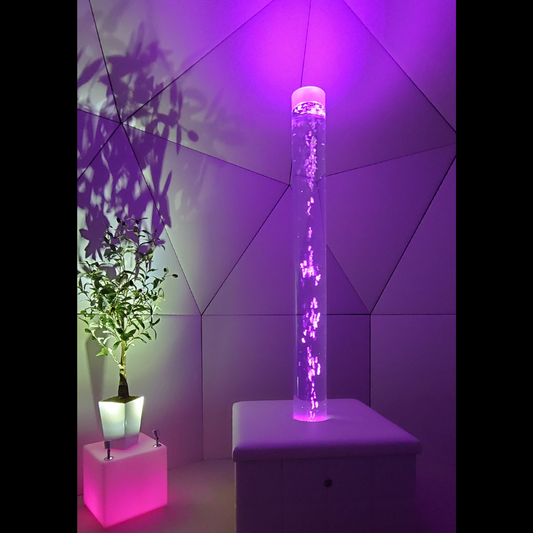 スヌーズレン・バブルタワー(シングル・チューブ1本タイプ)/マルチセンサリールームに最適