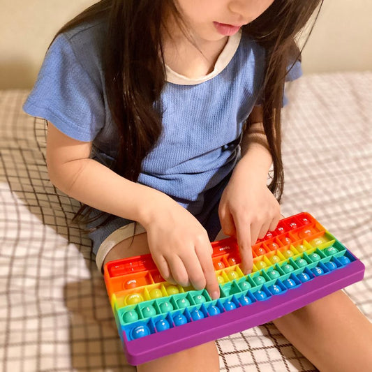 スクイーズ キーボード型 プッシュポップ