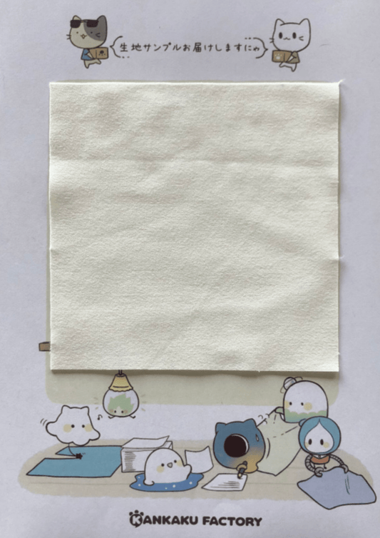 タンクトップの生地サンプル