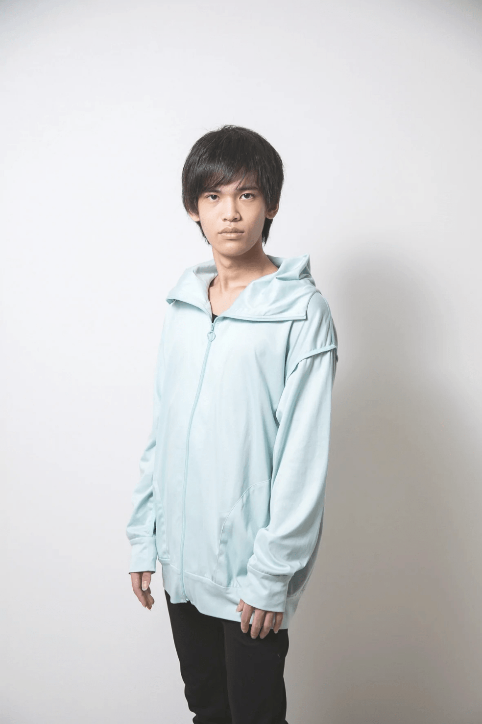 Kith two sales tone indigo hoodie