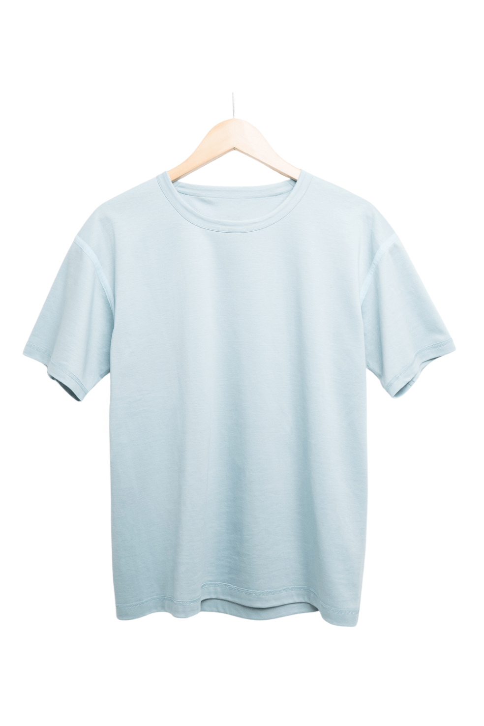 KABIN-Tシャツ 】【キッズサイズ（100・120・140】縫い目外側/サックス  
