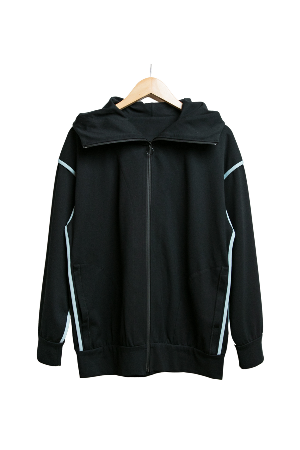 【カームダウンパーカー】【秋冬向け(厚手)】アウトシーム/黒・白・カーキ・サックス