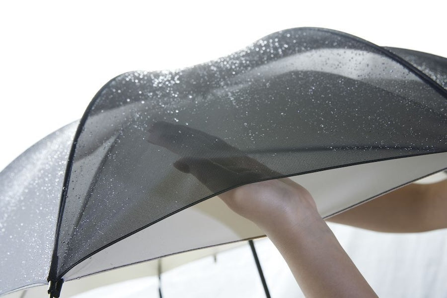 雨音が静かなサイレントアンブレラ 60cm（全9色） 遮光・UVカット　雨晴兼用傘　日本製　職人手作り　全国送料無料