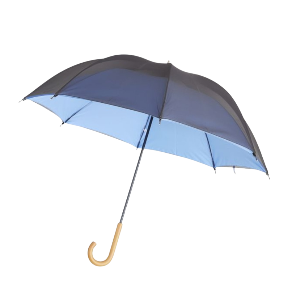 雨音が静かなサイレントアンブレラ 60cm（全9色） 遮光・UVカット　雨晴兼用傘　日本製　職人手作り　全国送料無料