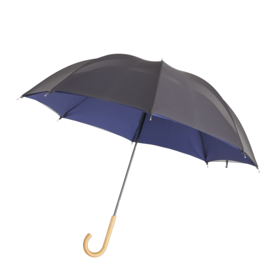 雨音が静かなサイレントアンブレラ 60cm（全9色） 遮光・UVカット　雨晴兼用傘　日本製　職人手作り　全国送料無料