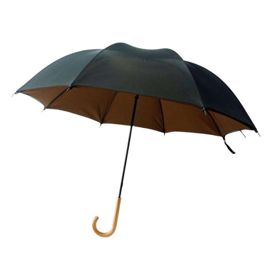 雨音が静かなサイレントアンブレラ 60cm（全9色） 遮光・UVカット　雨晴兼用傘　日本製　職人手作り　全国送料無料