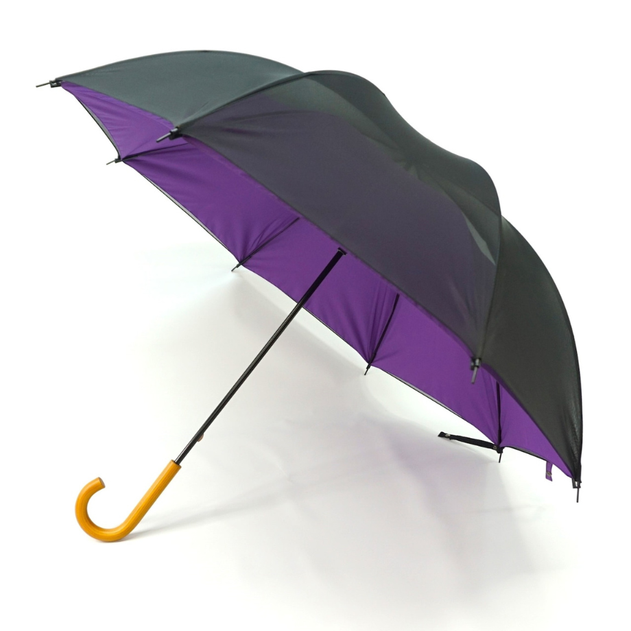 雨音が静かなサイレントアンブレラ 60cm（全9色） 遮光・UVカット/雨晴