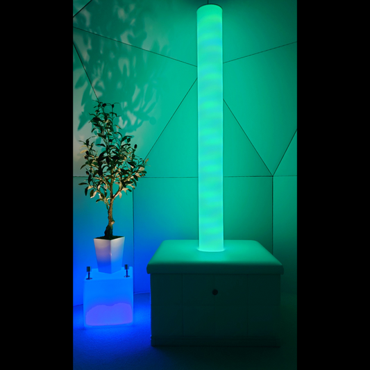 新しいスヌーズレンアイテム!光のタワー「オーロラレインボー」バブルタワーとは別の魅力!(送料込み)