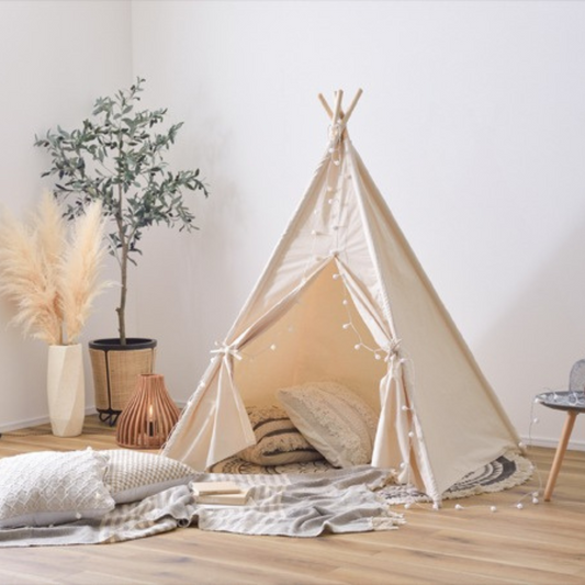 室内用ティピーテント(カームダウンスペースやお子さまの秘密基地に!)